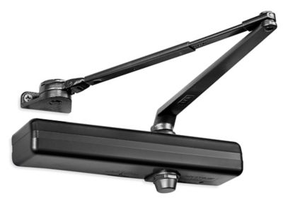 LCN&reg; Door Closer - Heavy Duty, Hold Open, Black H-11979BL