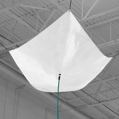 Deluxe Leak Diverter - 7 x 7', White H-11997W