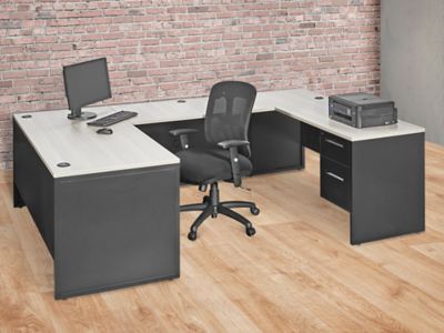 Industrial Office U-Desk - 66 x 102