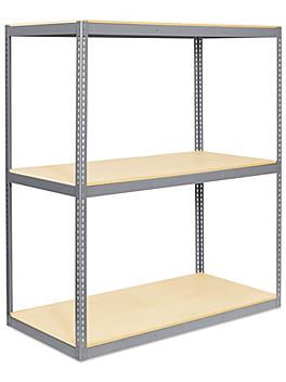 Wide Span Storage Rack - Particle Board, 72 x 36 x 84" H-1203