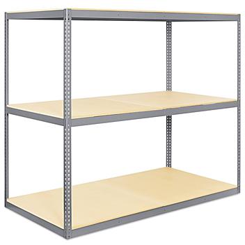 Wide Span Storage Rack - Particle Board, 96 x 48 x 84" H-1204