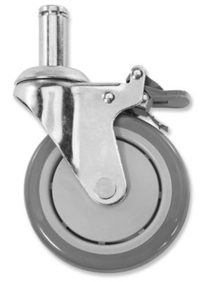 Swivel Caster for Wire Shelving Units - 5" h-1205wh-1