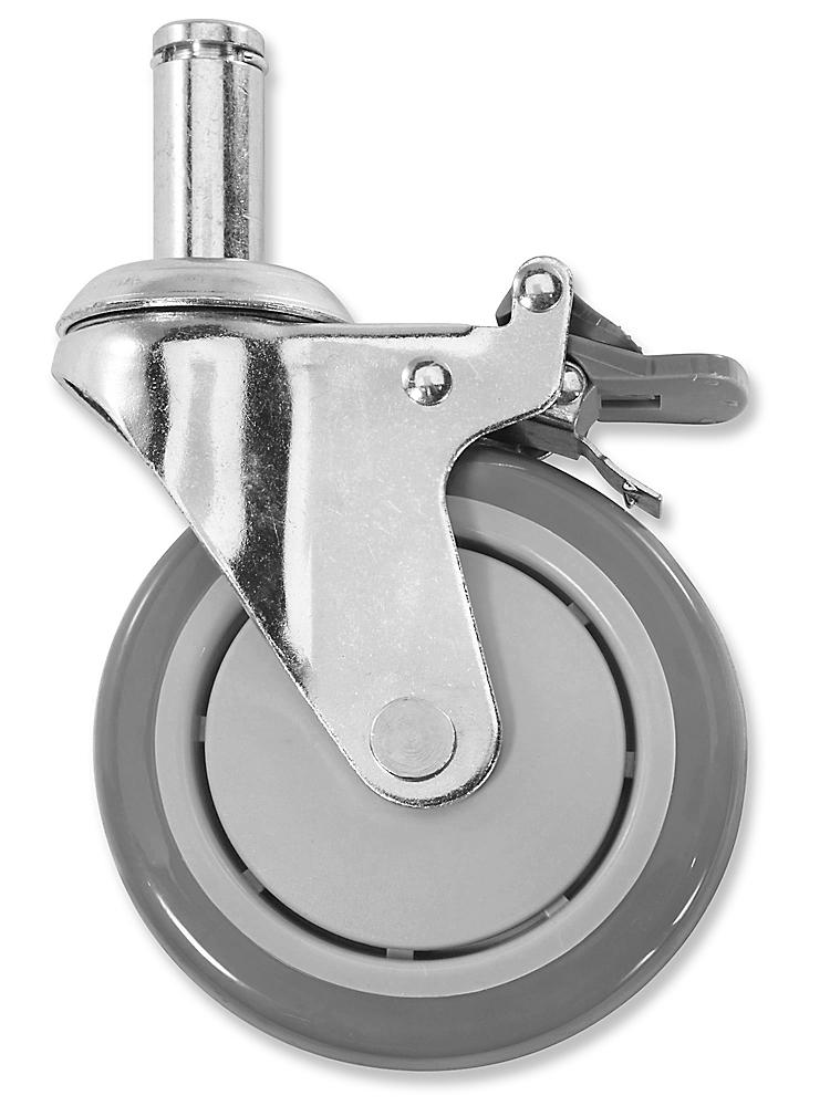 Swivel Caster For Wire Shelving Units, 4 Pack Caster Wheels For Wire Shelving Units