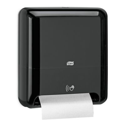 Tork&reg; Matic&reg; Automatic Roll Towel Dispenser - Plastic, Black H-12129BL