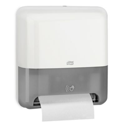 Tork&reg; Matic&reg; Automatic Roll Towel Dispenser - Plastic, White H-12129W