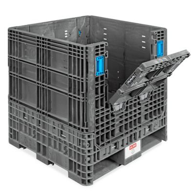  Collapsible Bulk Container - 32 x 30 x 34", 2,000 lb Capacity