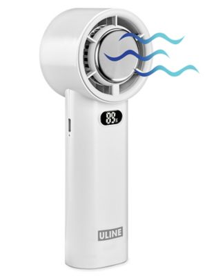 Handheld Fan - White H-12244W