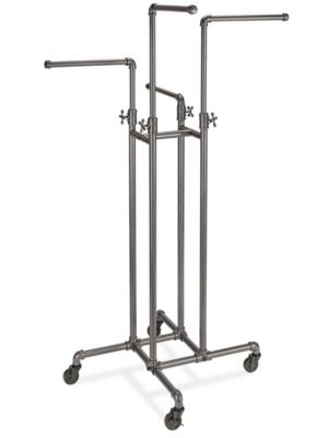Urban Pipe Clothing Rack - 4-Way H-12256