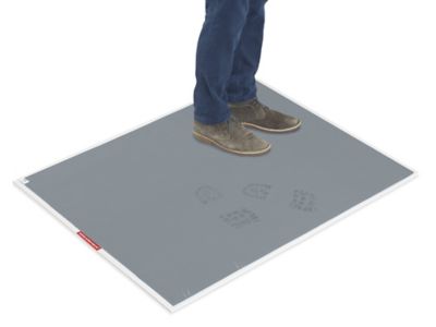 Clean Mat Sheets with Frame - 36 x 45", Gray H-1238GR