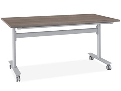 Downtown Mobile Office Table - 60 x 30", Gray H-12415GR