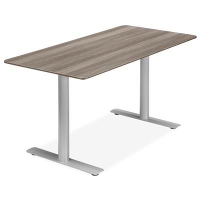 Deluxe Café Table - 60 x 30", Gray H-12478GR