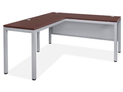 Downtown Office L-Desk - 60 x 72", Espresso H-12494ESP