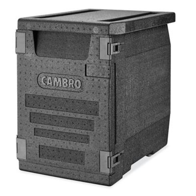 Cambro® Insulated Transport Container - 6 Full Pans H-12538 - ULINE