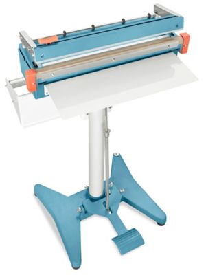 Foot-Operated Impulse Sealer with Cutter - 18" H-1256