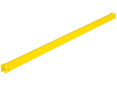 Safety Railing Toe Board - Steel, 8', Yellow H-12570