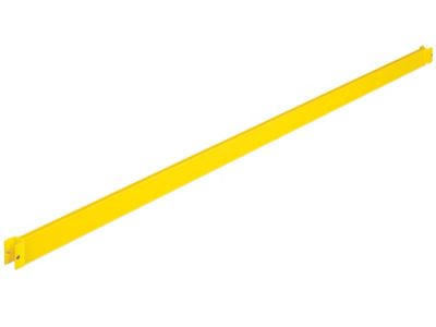 Safety Railing Toe Board - Steel, 10', Yellow H-12571