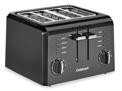 Cuisinart&reg; Toaster - Black Plastic H-12576BL