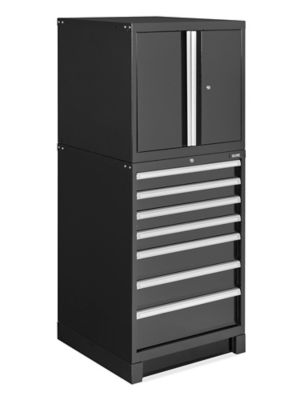 Modular Drawer Cabinets with Top Storage - 29 x 29 x 72" H-12593