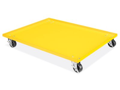 Dolly for 90 Gallon Flammable Storage Cabinets - Yellow H-12677Y