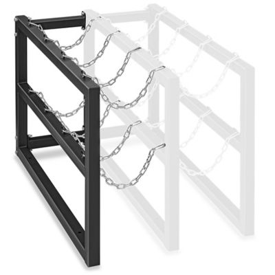 Add-On Bay for Gas Cylinder Rack - 4 Deep H-12693