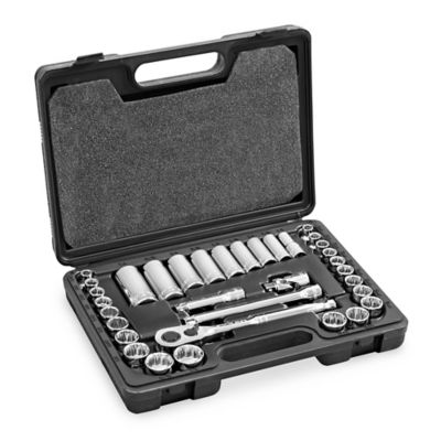 Stanley&reg; Socket Set - 34-Piece, 3/8" Drive H-12743-S1