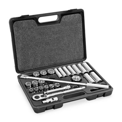 Stanley&reg; Socket Set - 26-Piece, 1/2" Drive H-12744-S1