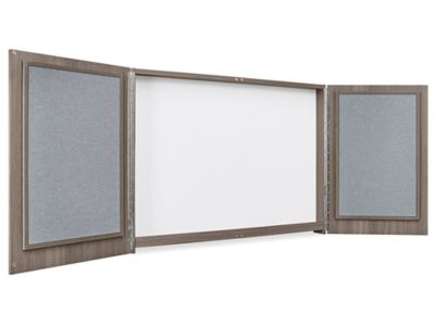 Downtown Enclosed Dry Erase Board H-12745GR