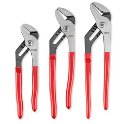 Uline Adjustable Pliers Set - 3-Piece H-12747