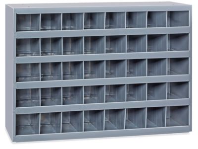Welded Pigeonhole Parts Organizer - 40 Compartments H-12756