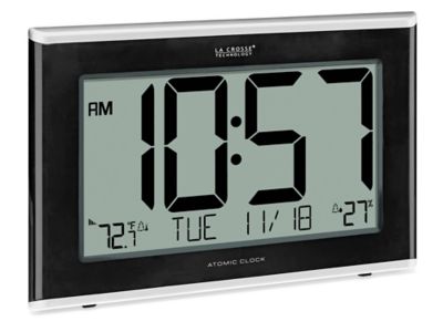 Jumbo Digital Clock - 18 x 12" H-12763