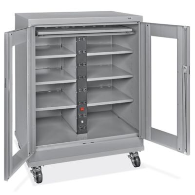 Mobile Charging Cabinet - 36 x 24 x 48" H-12774