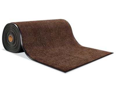 Ribbed Entry Carpet Mat - 3 x 5', Brown - ULINE - H-3110BR