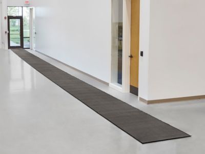 Standard Carpet Mat Runner - 3 x 60', Charcoal H-1277GR - Uline