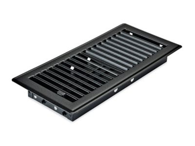 Floor Register - 4 x 10", Matte Black H-12788BL