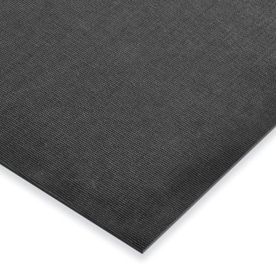 Anti-Fatigue Mat - 1/4 thick, 3 x 4', Black H-65BL - Uline