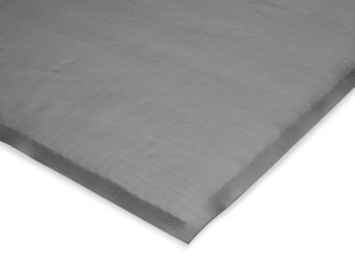 Ribbed Entry Carpet Mat - 3 x 5', Charcoal H-3110GR - Uline