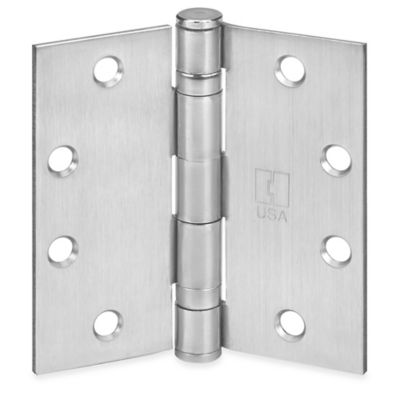 Hager&reg; Door Hinge - Removable Pin, Satin Chrome H-12845RP