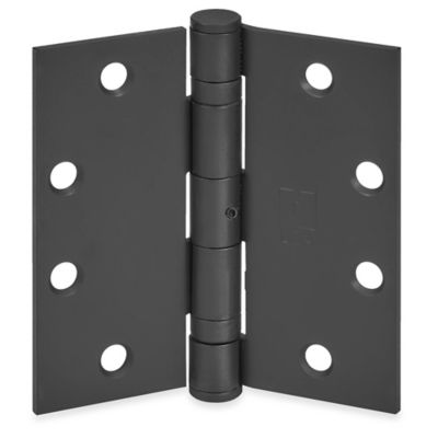 Hager&reg; Door Hinge - Non-Removable Pin, Flat Black H-12846NRP