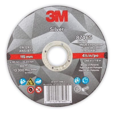 3M 87465 Angle Grinder Wheels - Cut-Off H-12894