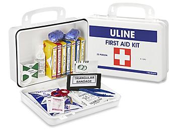 Uline First Aid Kit - 25 Person H-1293