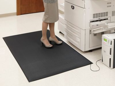 Rubberized Entry Mat - 3 x 6' H-1331 - Uline