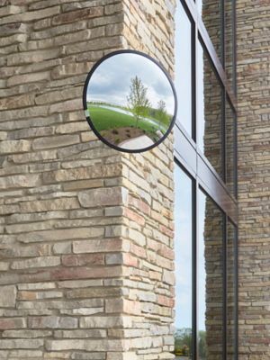 Convex Safety Mirror - 18" Acrylic, Outdoor H-1307-O