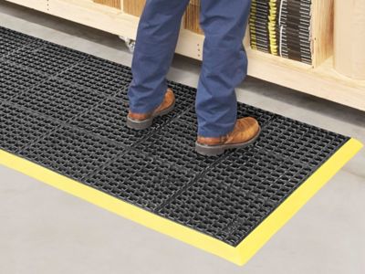 Rubber safety deals floor mats