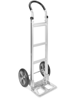 Brennan T-132-10P Standard 2-Wheel Hand Truck/Dolly, 8x14 Nose Plate, 800  lbs Cap from Cole-Parmer