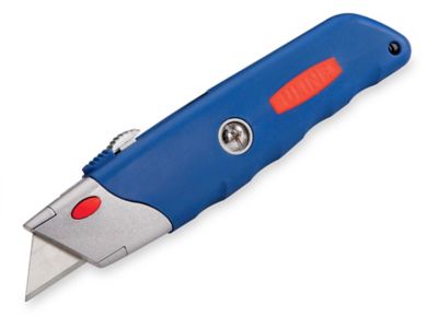 ULINE Comfort-Grip Self-Retracting Safety Knife - Qty of 6 - H-2403