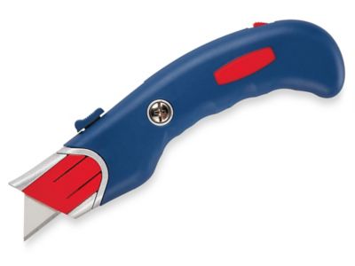 Auto-Retractable Box Cutter With Safety Blade