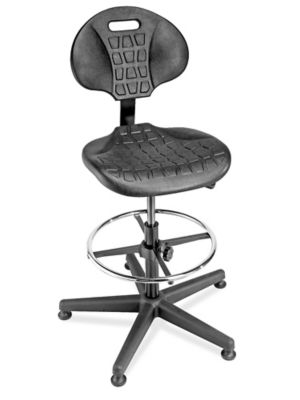 Deluxe Work Stool - Fabric H-4823 - Uline