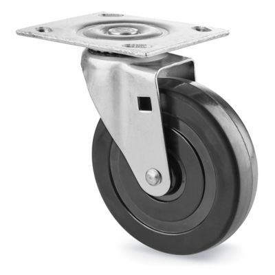 Caster for 1 Cu. Yd. Rubbermaid&reg; Tilt Truck - Swivel, 5 x 1 1/4" H-1378-CASTR
