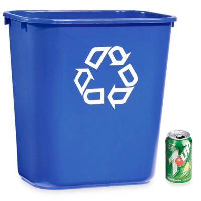  Rubbermaid<sup><small>MD</small></sup> – Bac de recyclage pour bureau – 7 gallons