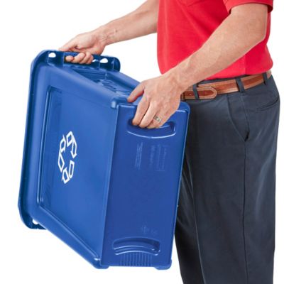 Rubbermaid® Slim Jim® Trash Can - 16 Gallon H-2893 - Uline